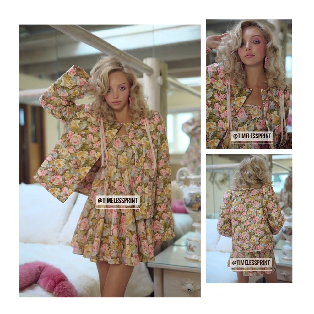 Selkie. The House Coat Jardín de Fleurs/Roses